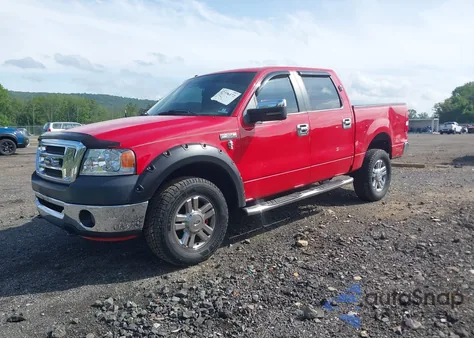2008 Ford F-150 z USA, uszkodzony, nr VIN 1FTPW14V28FA07405